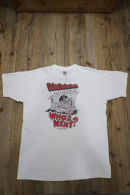 B902 / FRUITS OF THE LOOM print tee