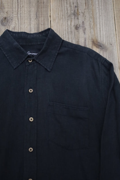 Z874 / early2000's Joe banaras linen shirt