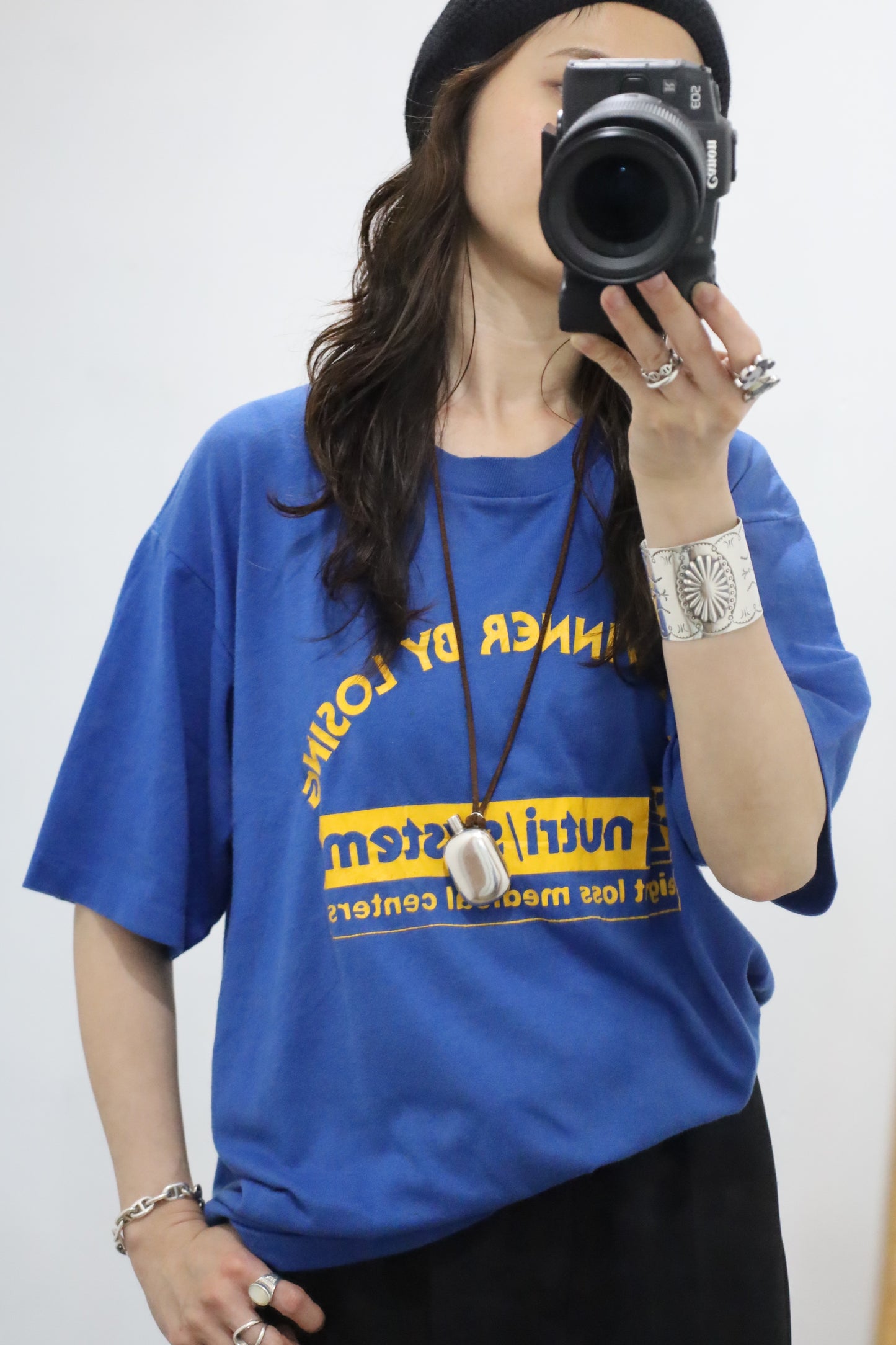 B873 / 1980's Sports wear print tee