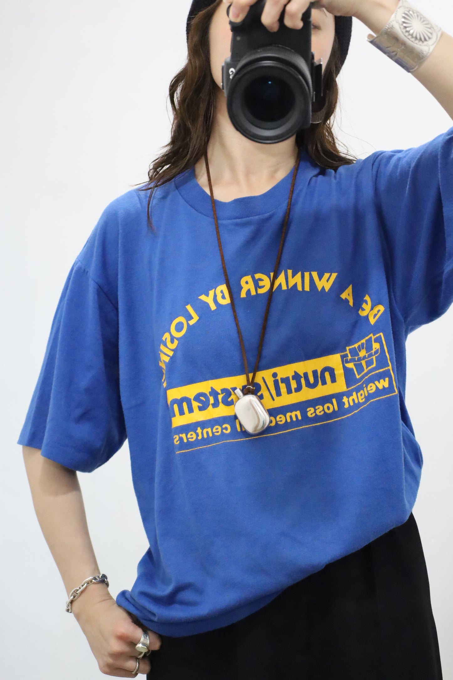 B873 / 1980's Sports wear print tee