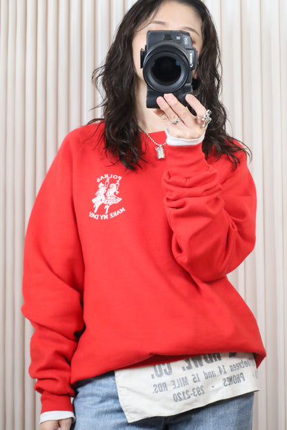 J8 / 1980's JERZEES print sweat