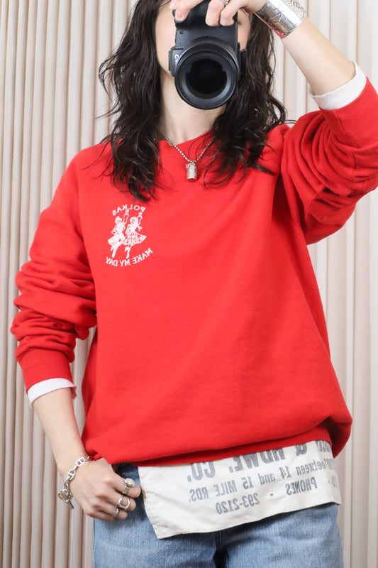 J8 / 1980's JERZEES print sweat