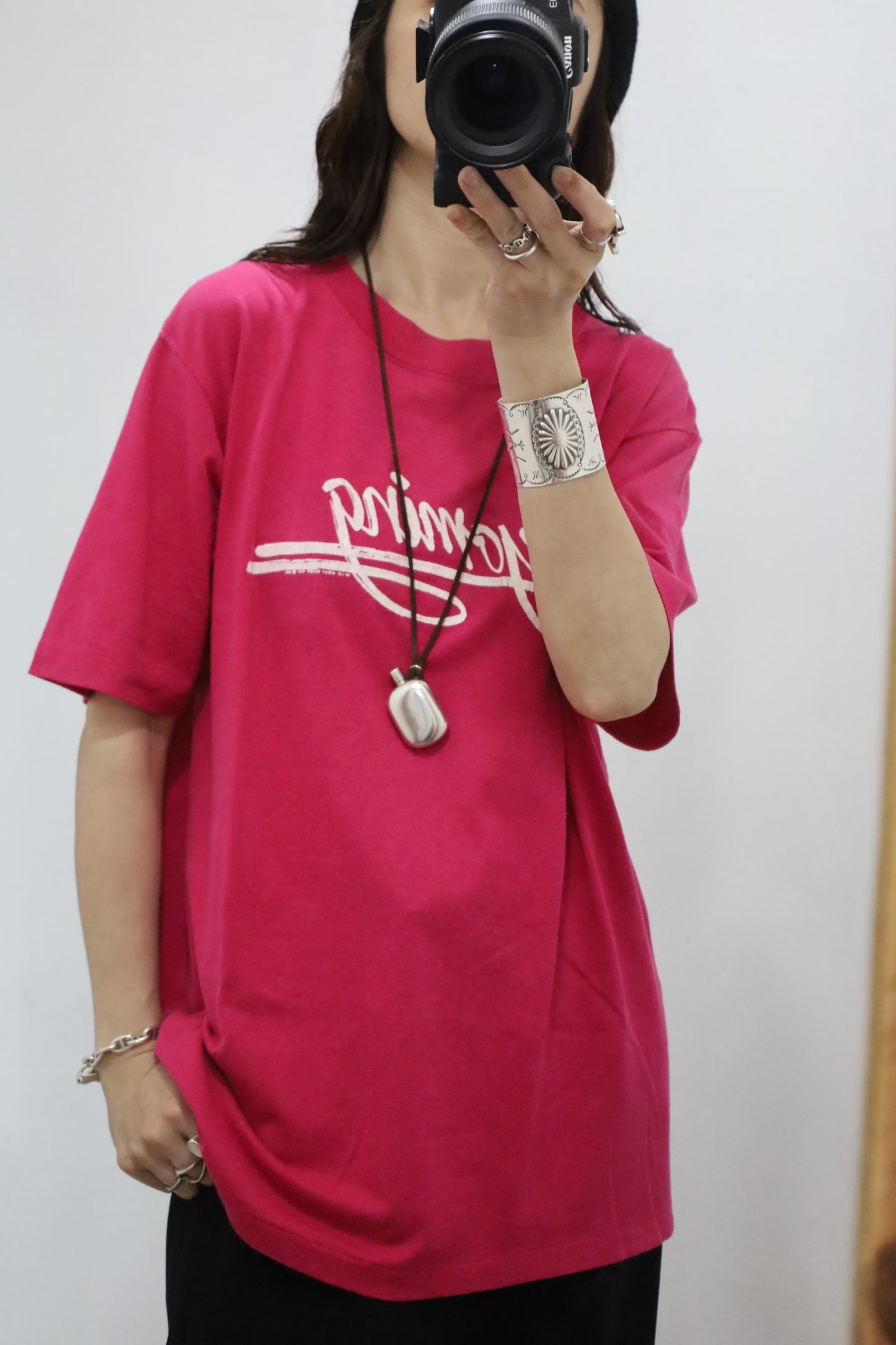 B476 / 1980's OLD Sport Wear Print T-Shirt
