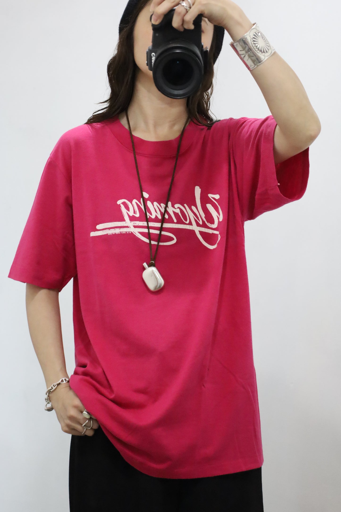 B476 / 1980's OLD Sport Wear Print T-Shirt
