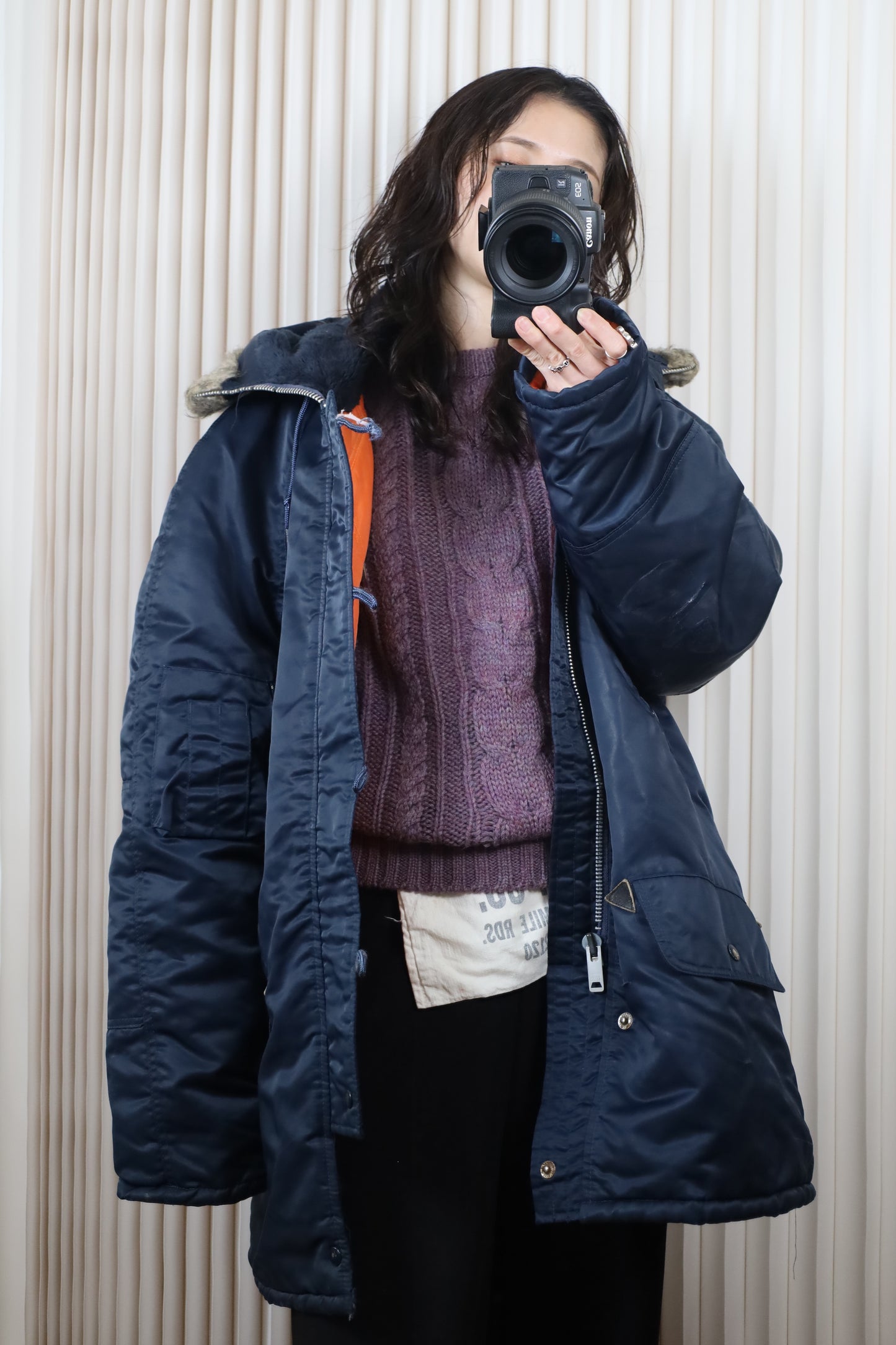 Z382 / 1990's UNKNOWN N-3B type military jacket