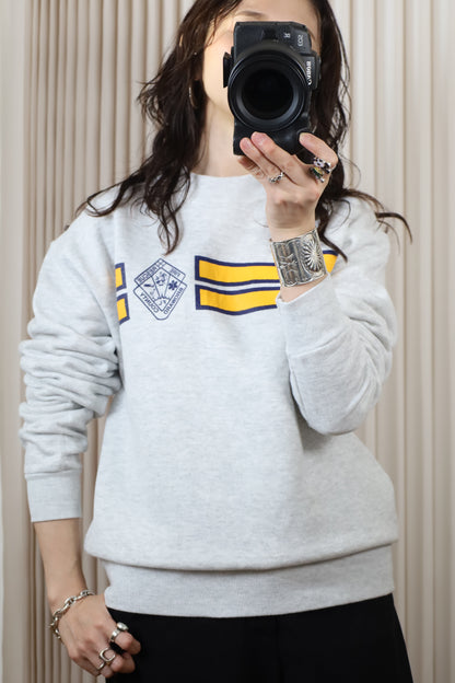 B1005 / 1990's Lee FIRE RESCUE print sweat