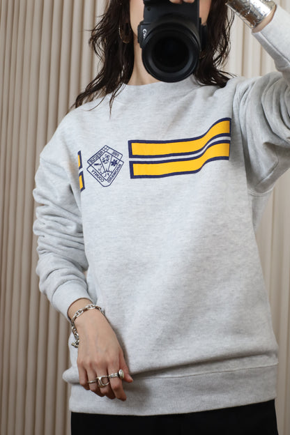 B1005 / 1990's Lee FIRE RESCUE print sweat