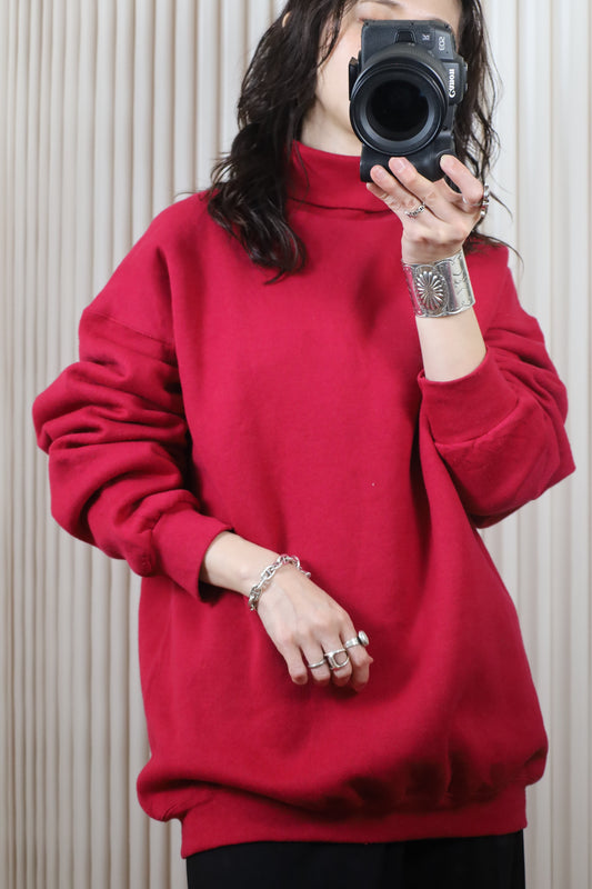 J69 / 1990's ULTRA FLEECE turtle neck sweat