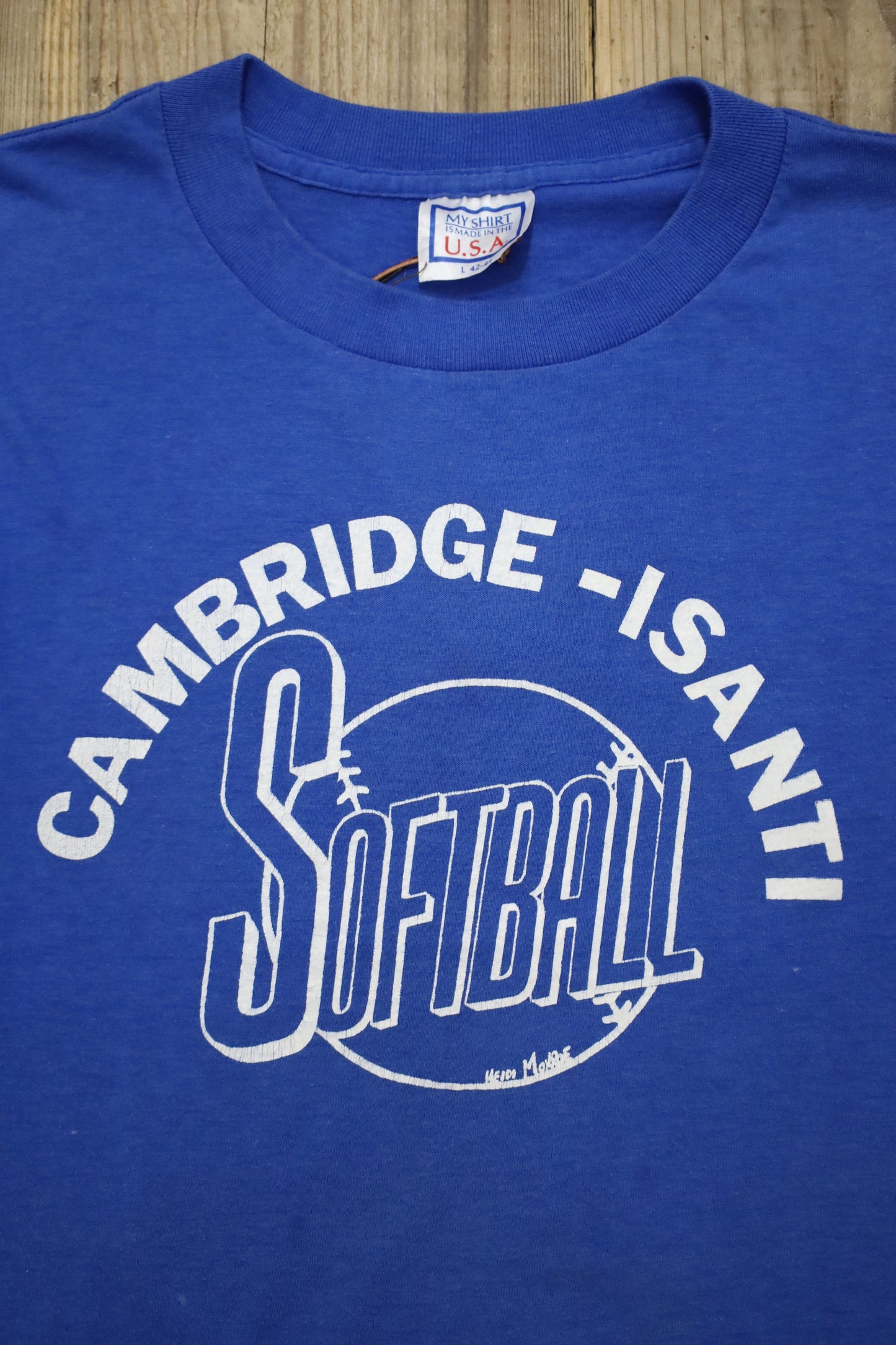 A229 / 1990's MY SHIRT cambridge tee