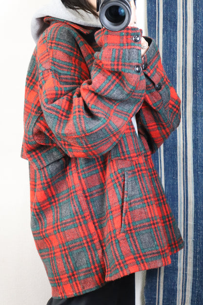 Z444 / 19907s OLD JOHNSON WOOLEN MILLSMackinaw Jacket