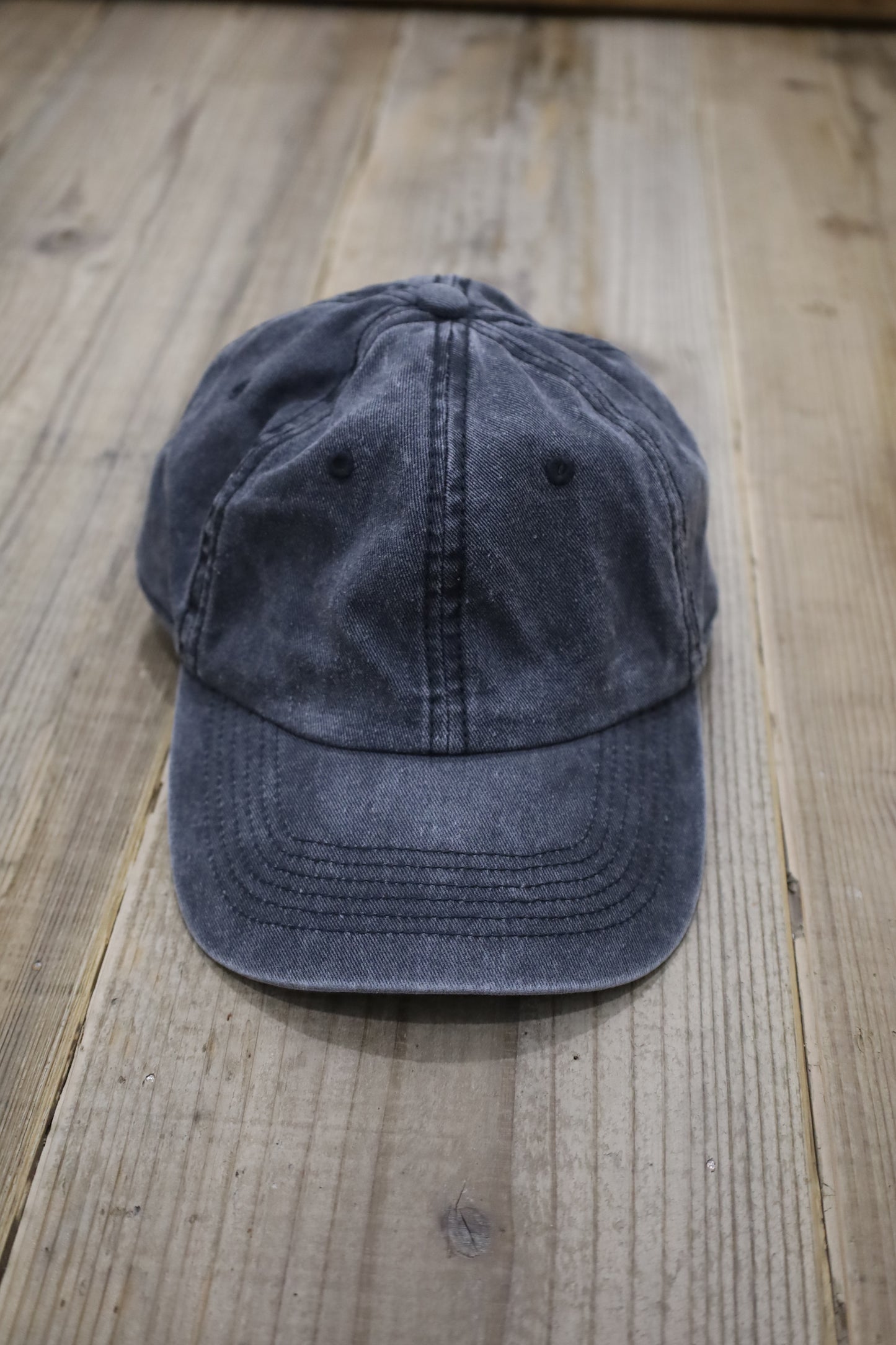 A900 / USED black denim cap