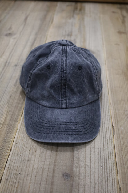 A900 / USED black denim cap