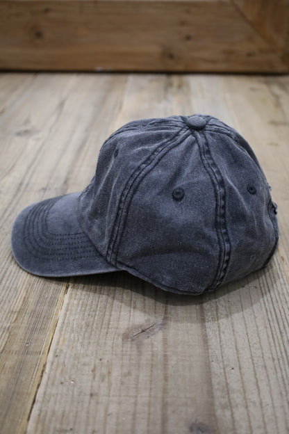A900 / USED black denim cap