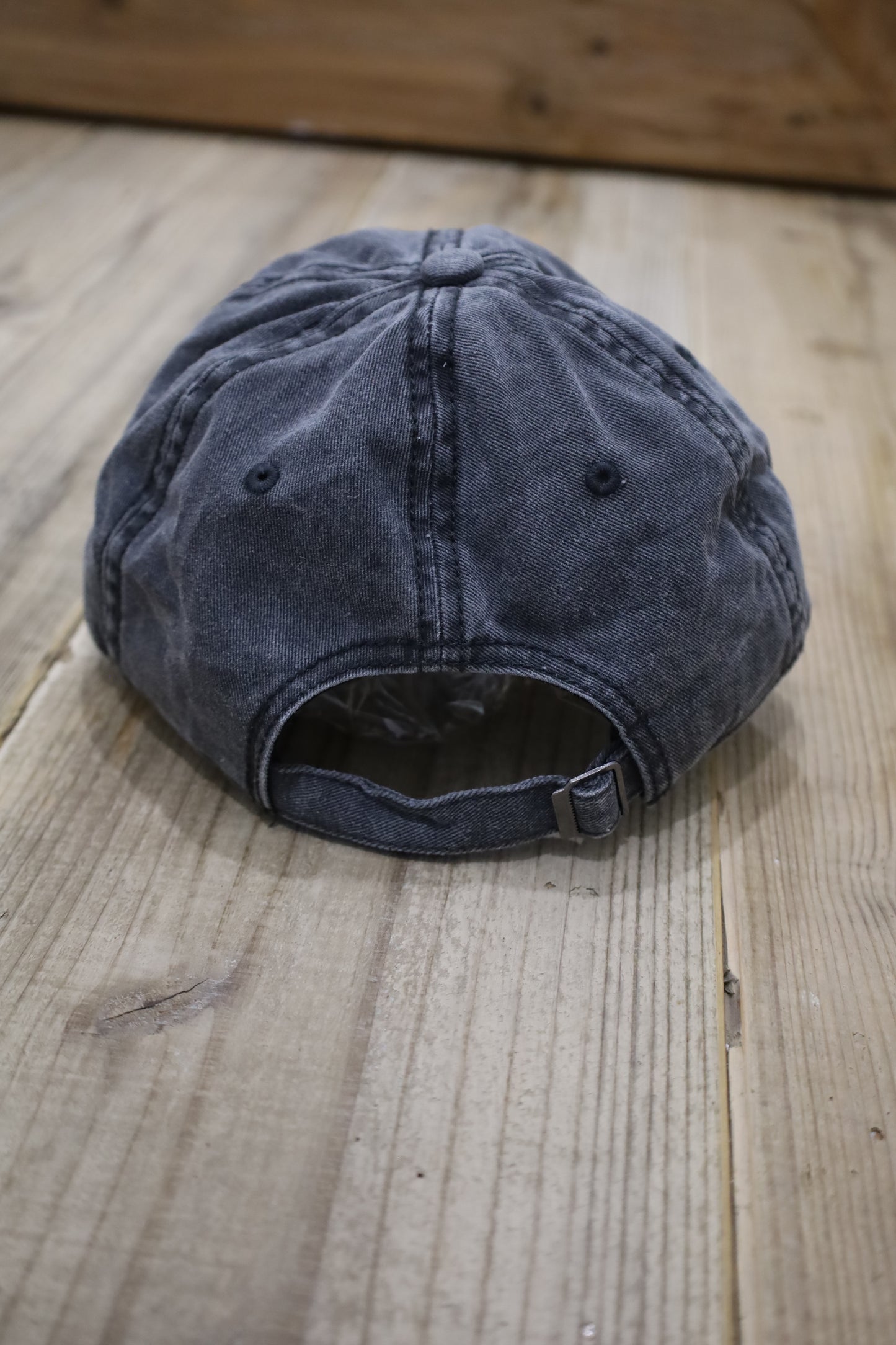 A900 / USED black denim cap