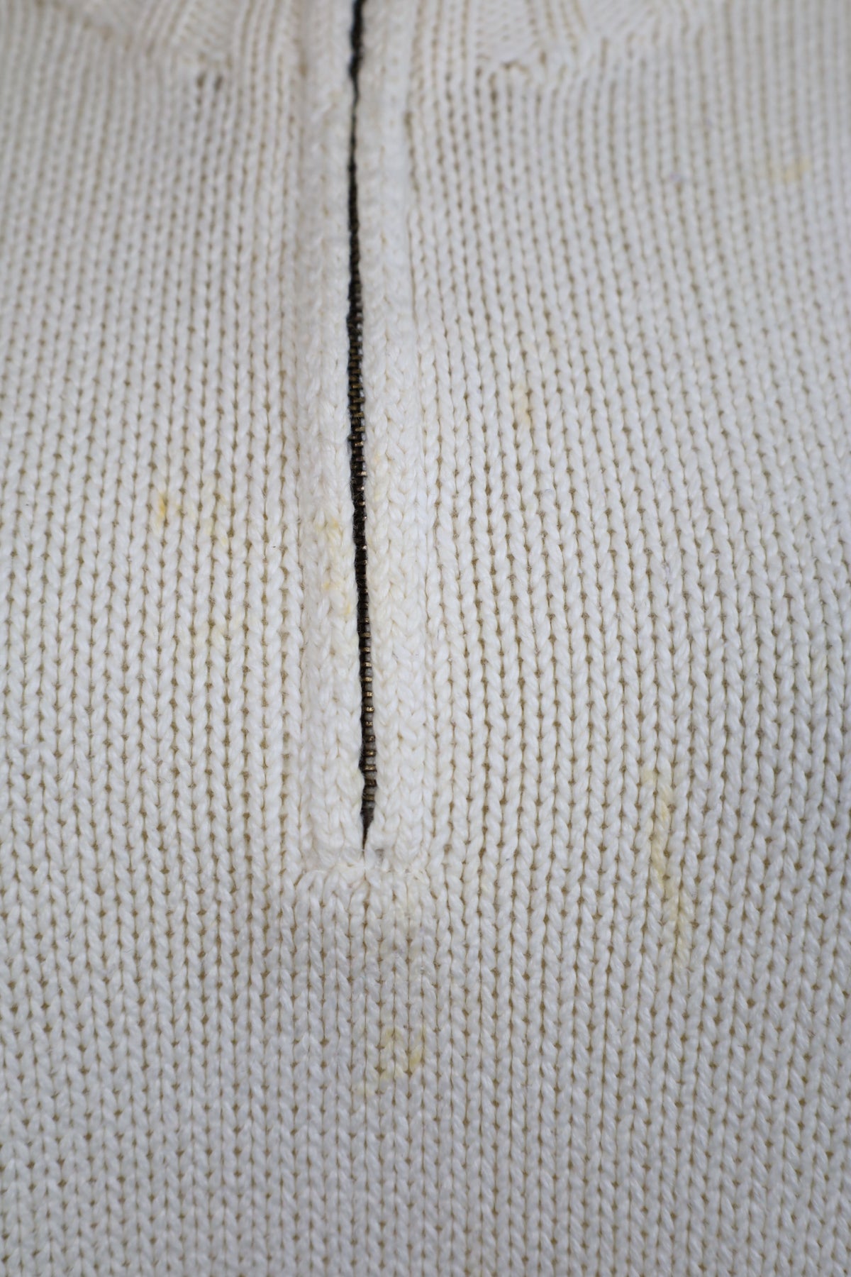 L59 / 1990's Polo by Ralph Lauren Half zip Cotton knit