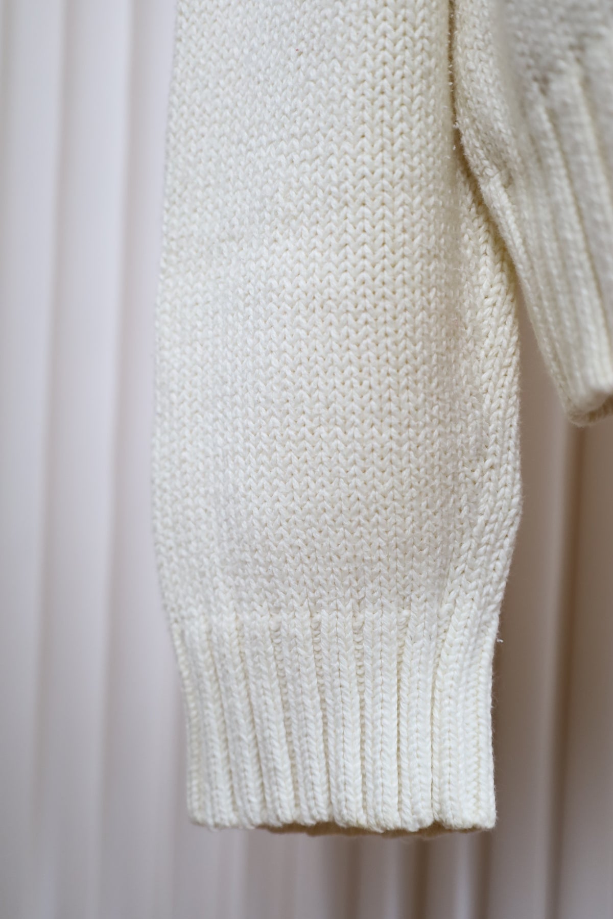 L59 / 1990's Polo by Ralph Lauren Half zip Cotton knit