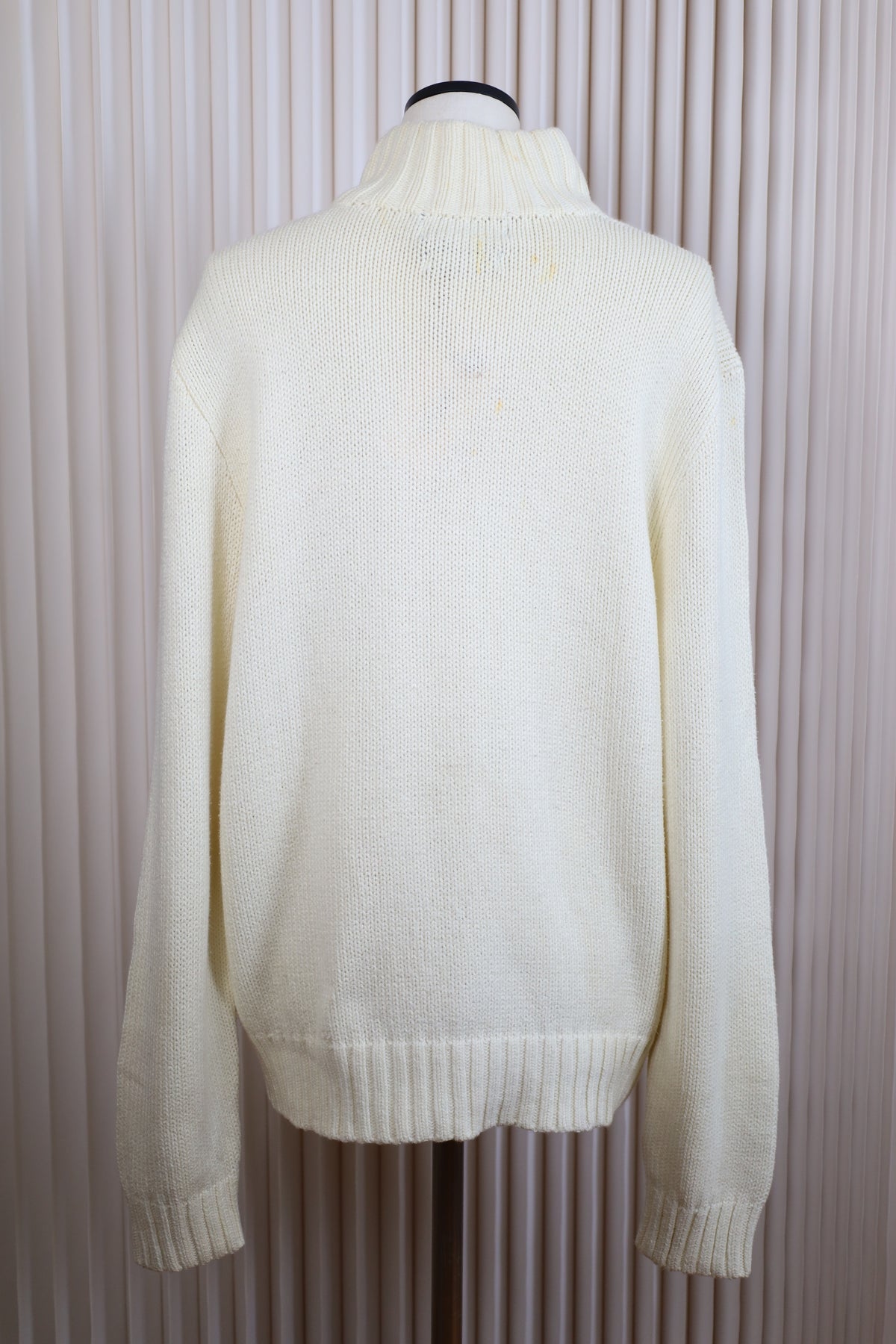 L59 / 1990's Polo by Ralph Lauren Half zip Cotton knit