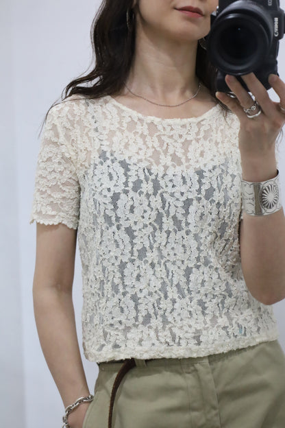 C279 / USED debra lee lace tee