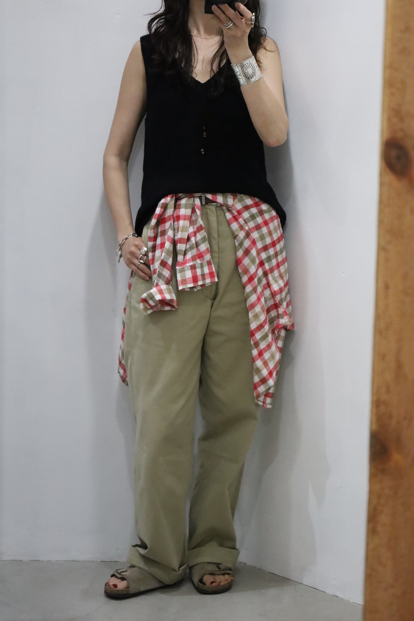 Y105 / 2000's Eddie Bauer check shirt