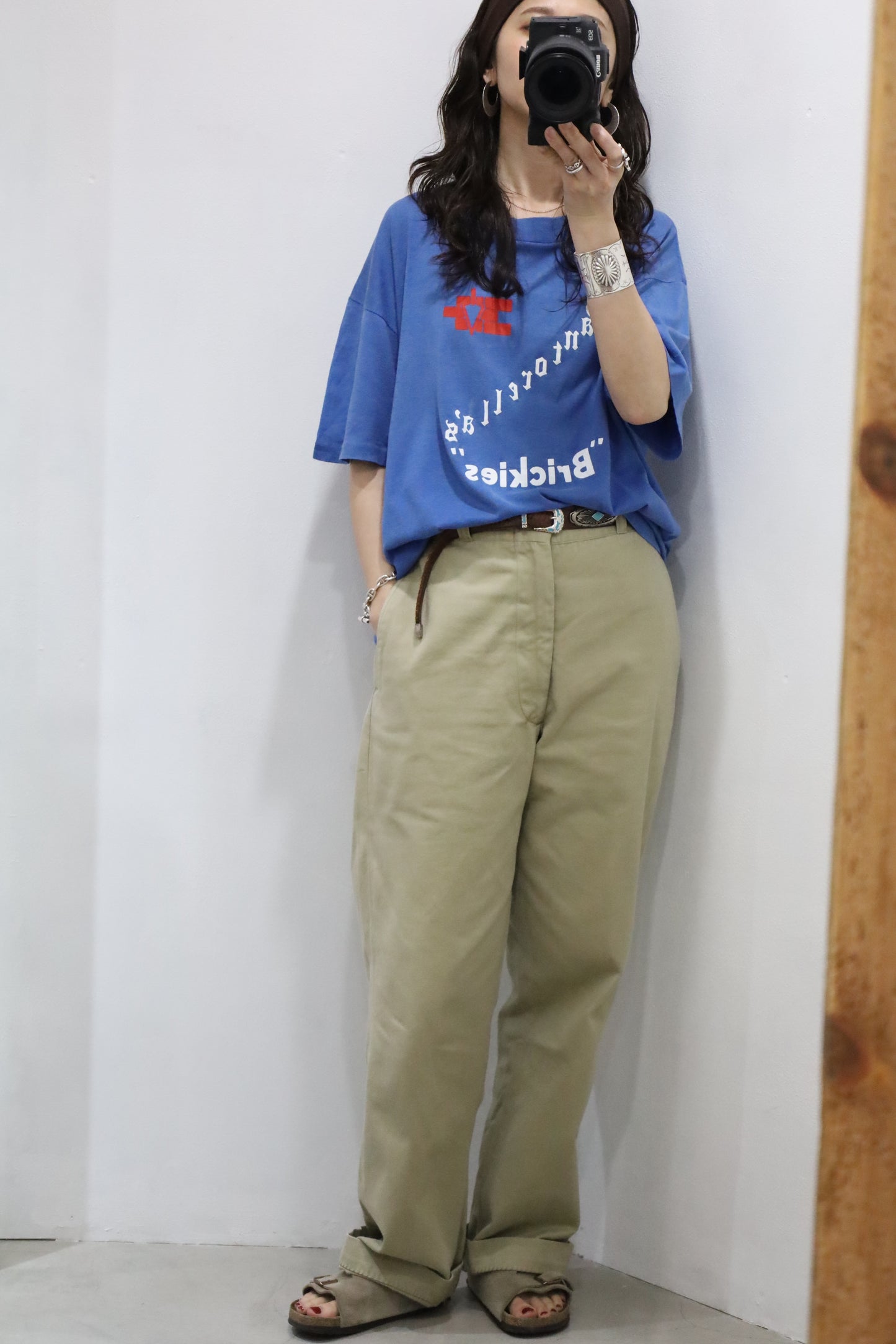 D214 / 1980's M Brickies print tee