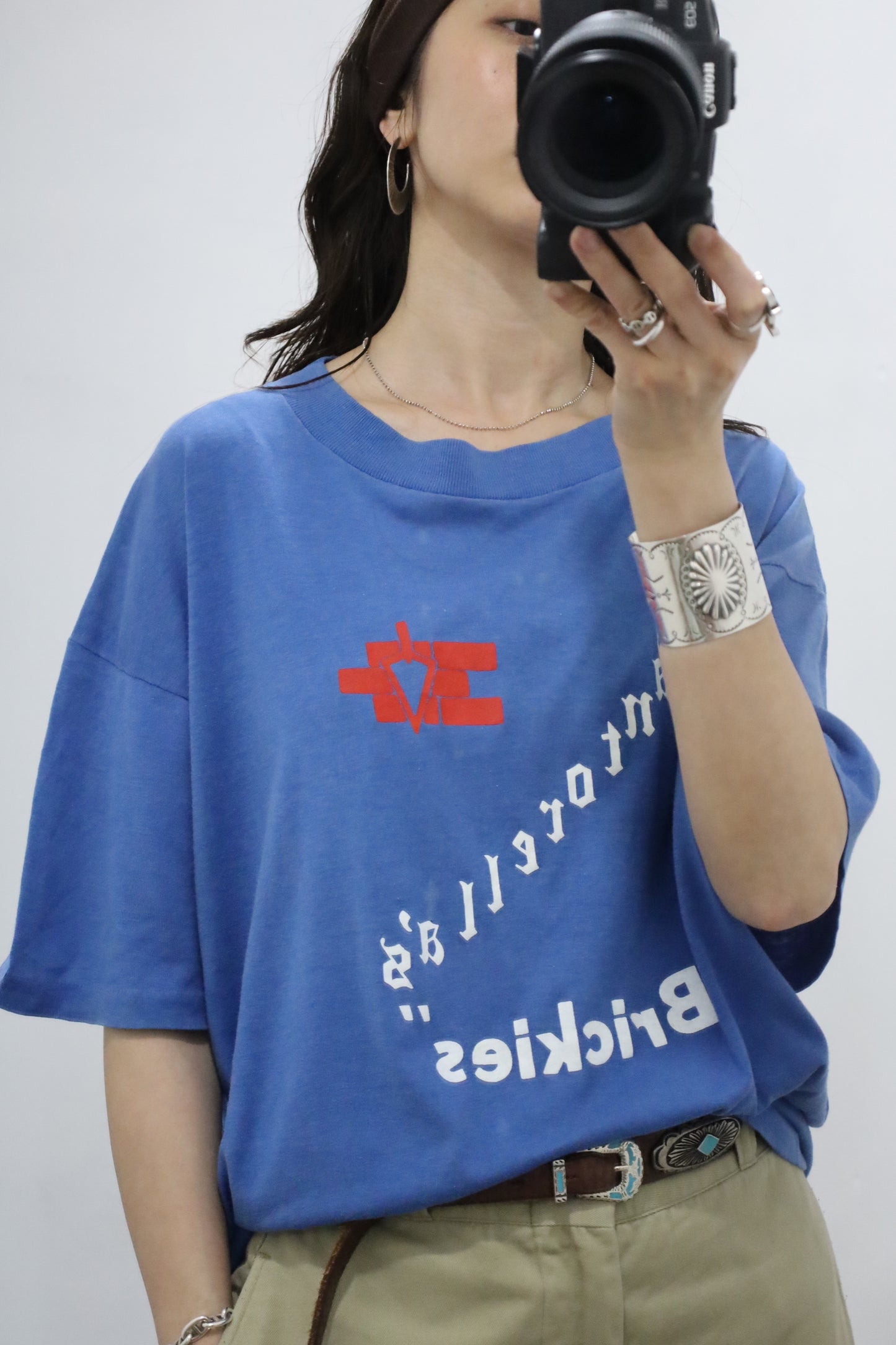 D214 / 1980's M Brickies print tee