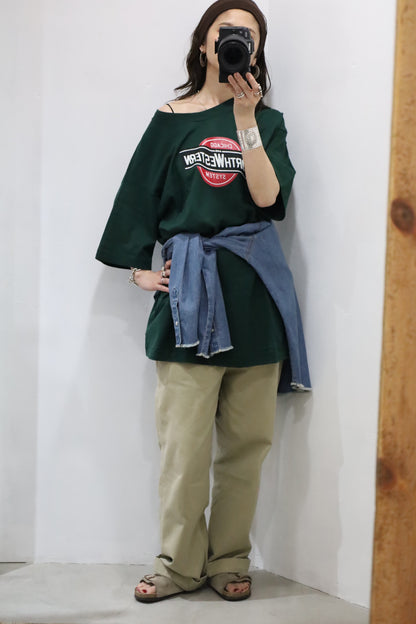 B818 / 1990's FRUITS OF THE LOOM print tee