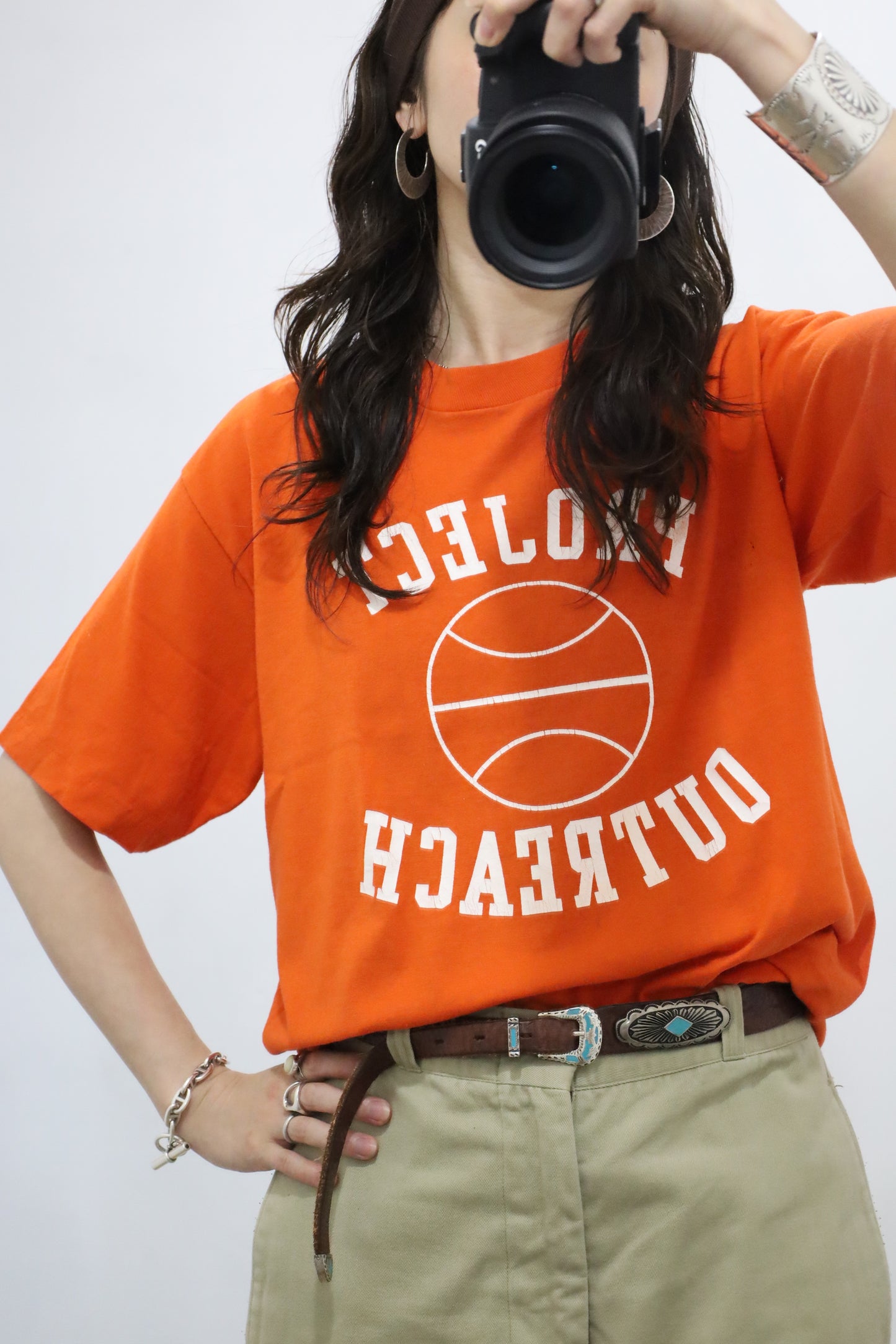 B831 / 1990's SOFFE ATHLETIC print shirt