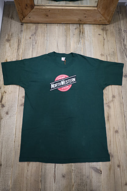 B818 / 1990's FRUITS OF THE LOOM print tee