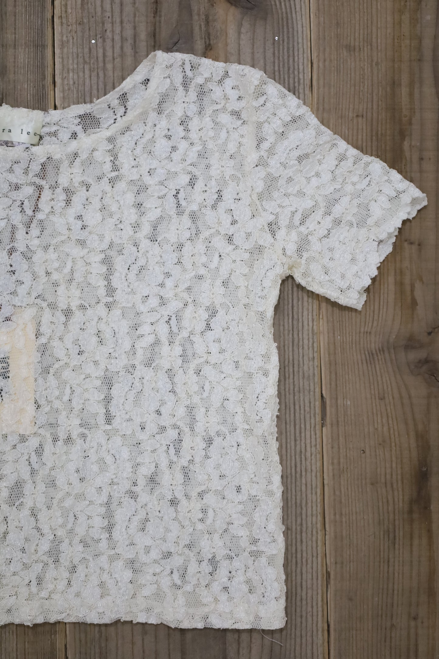 C279 / USED debra lee lace tee