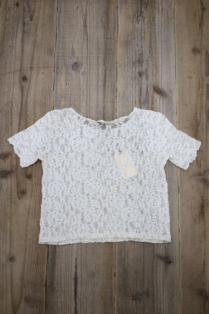 C279 / USED debra lee lace tee