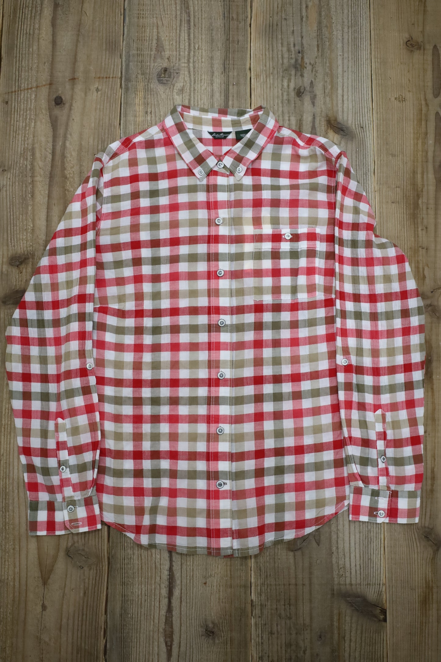 Y105 / 2000's Eddie Bauer check shirt