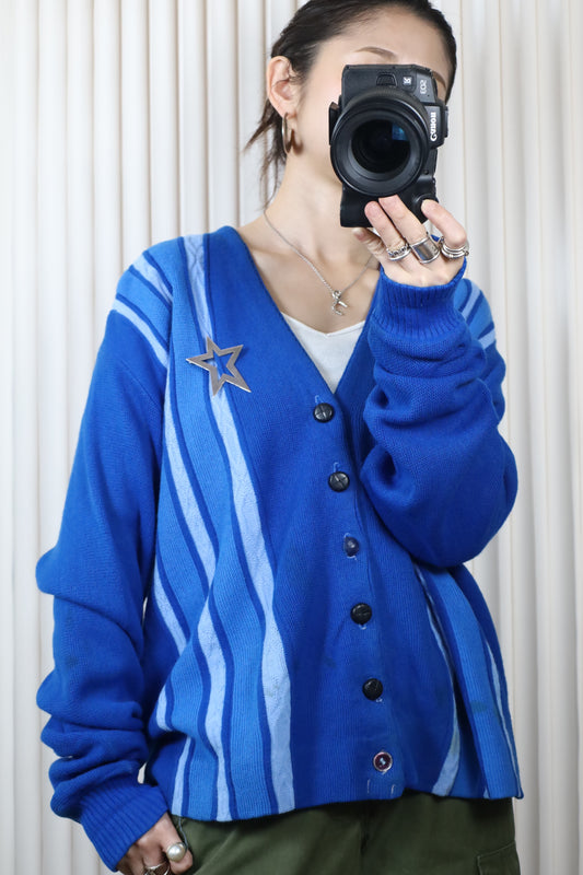 J110 / 1980's UNKNOWN Acryl Knit