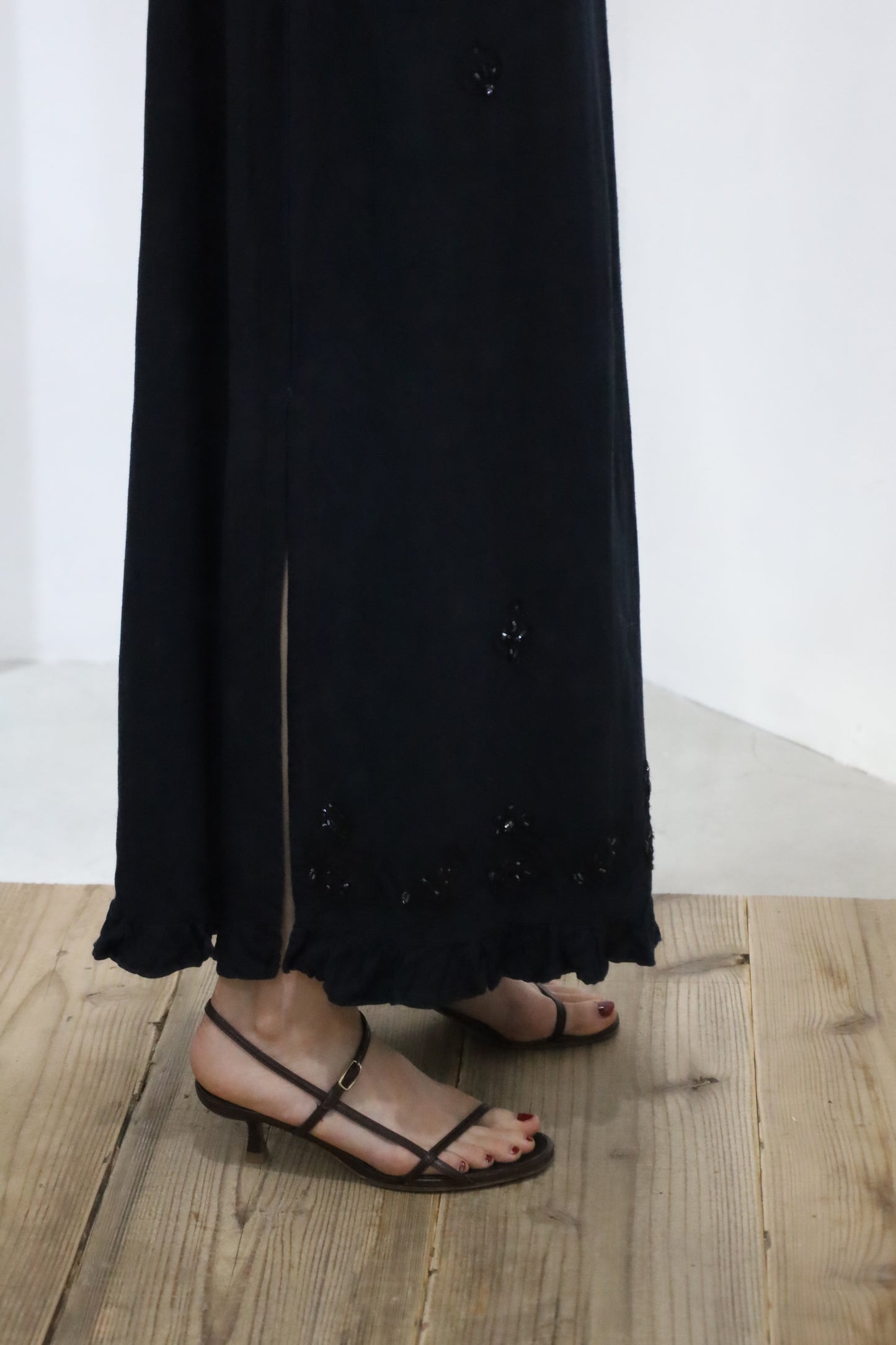 D207 / early2000's 726 WEST cotton linen design one-piece