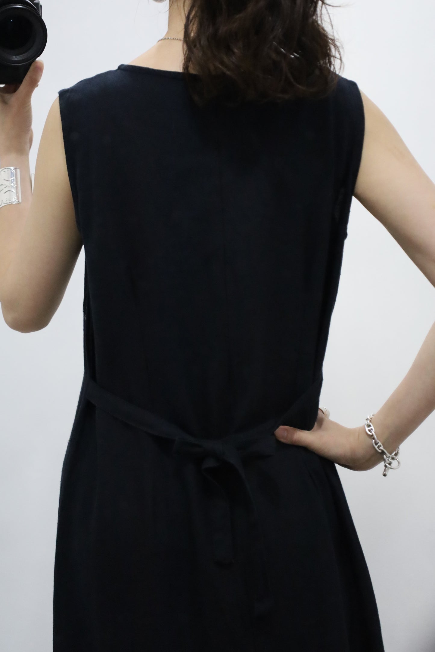 D207 / early2000's 726 WEST cotton linen design one-piece