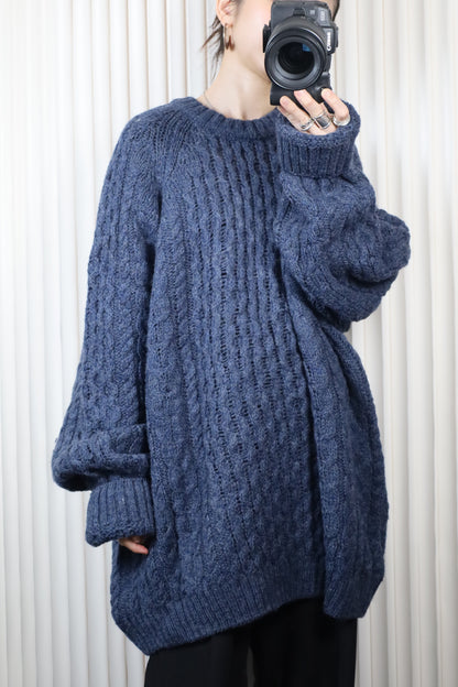 Z1023 / 1990's LANDS' END cable knit