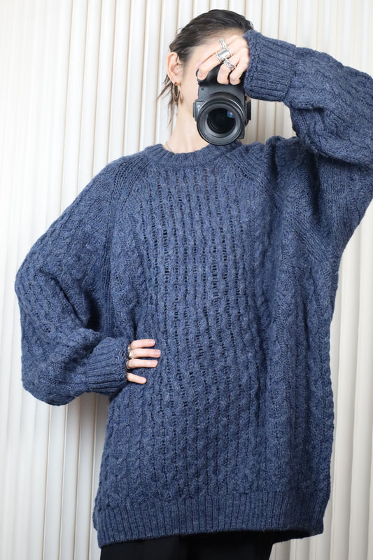 Z1023 / 1990's LANDS' END cable knit