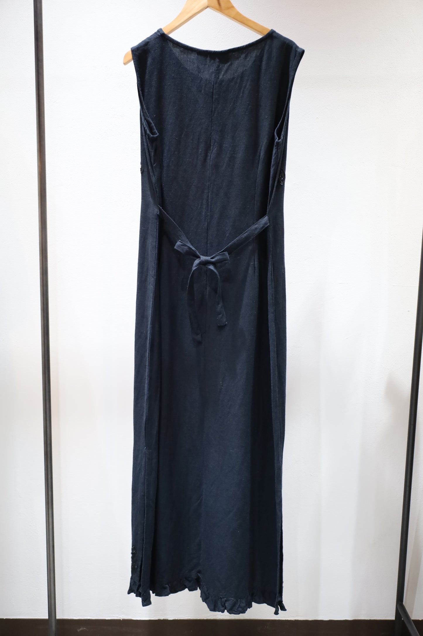 D207 / early2000's 726 WEST cotton linen design one-piece