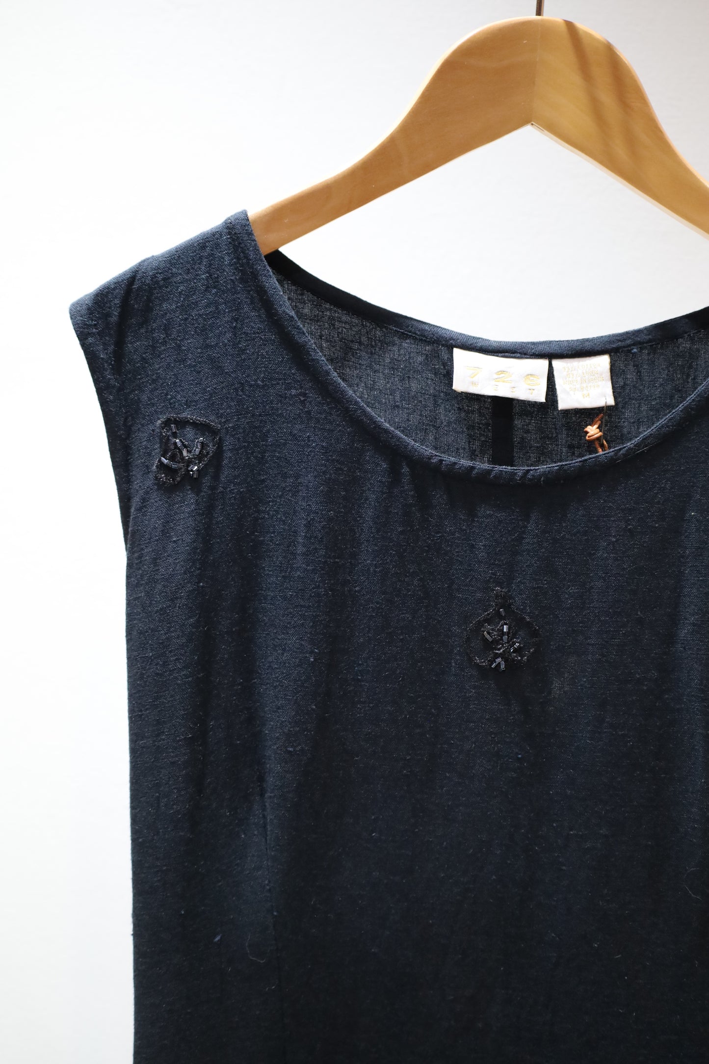 D207 / early2000's 726 WEST cotton linen design one-piece
