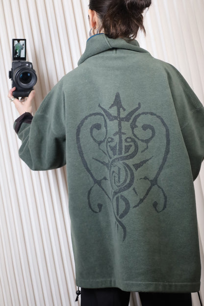 Z1021 / 1990's WINDSURFING fleece pull over