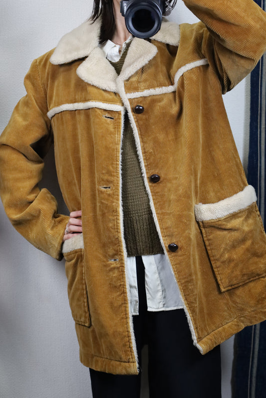 Z465 / 1980's OLD McGREGOR Corduroy Lining Ranch Jacket