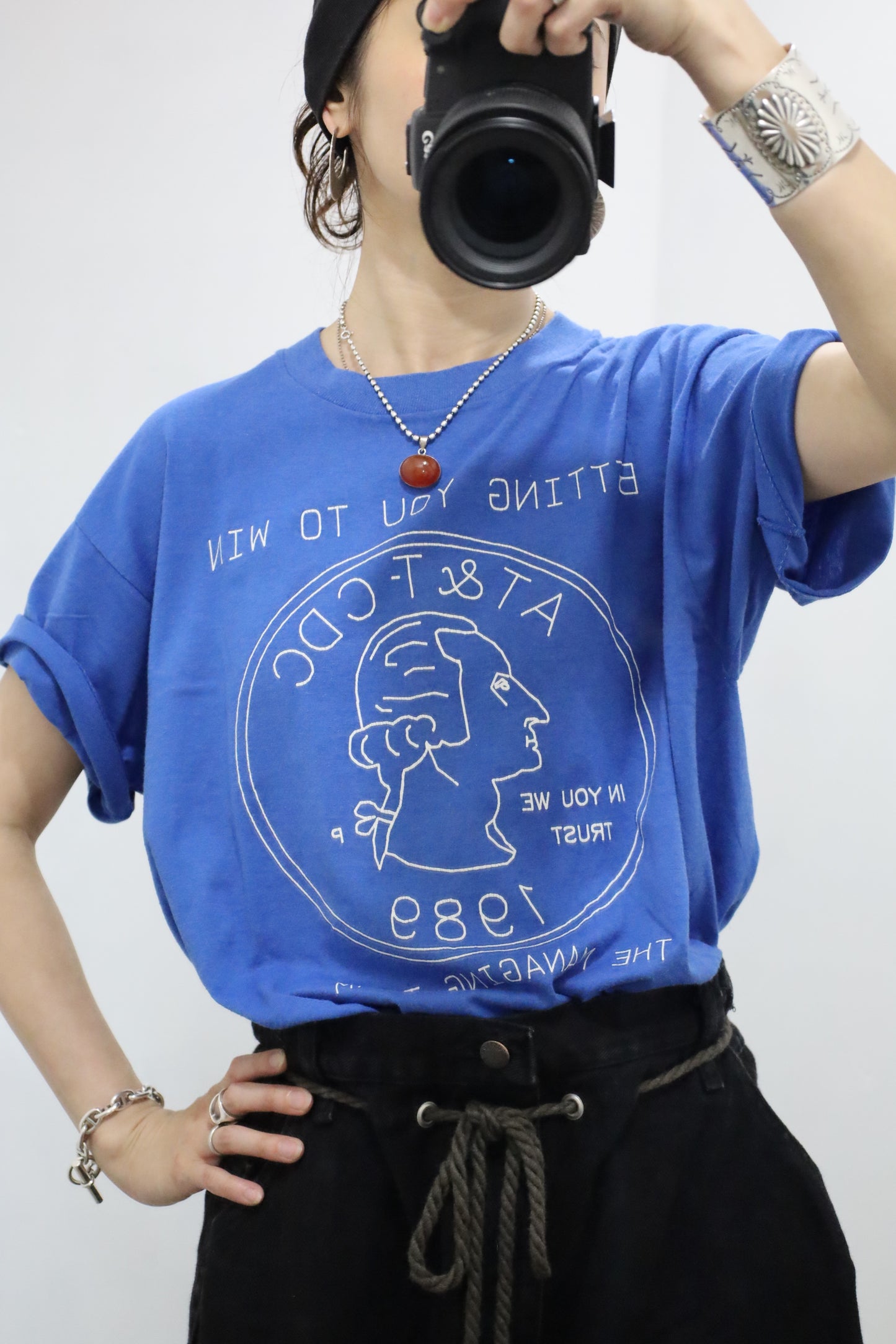E352 / 1990's UNKNOWN print tee