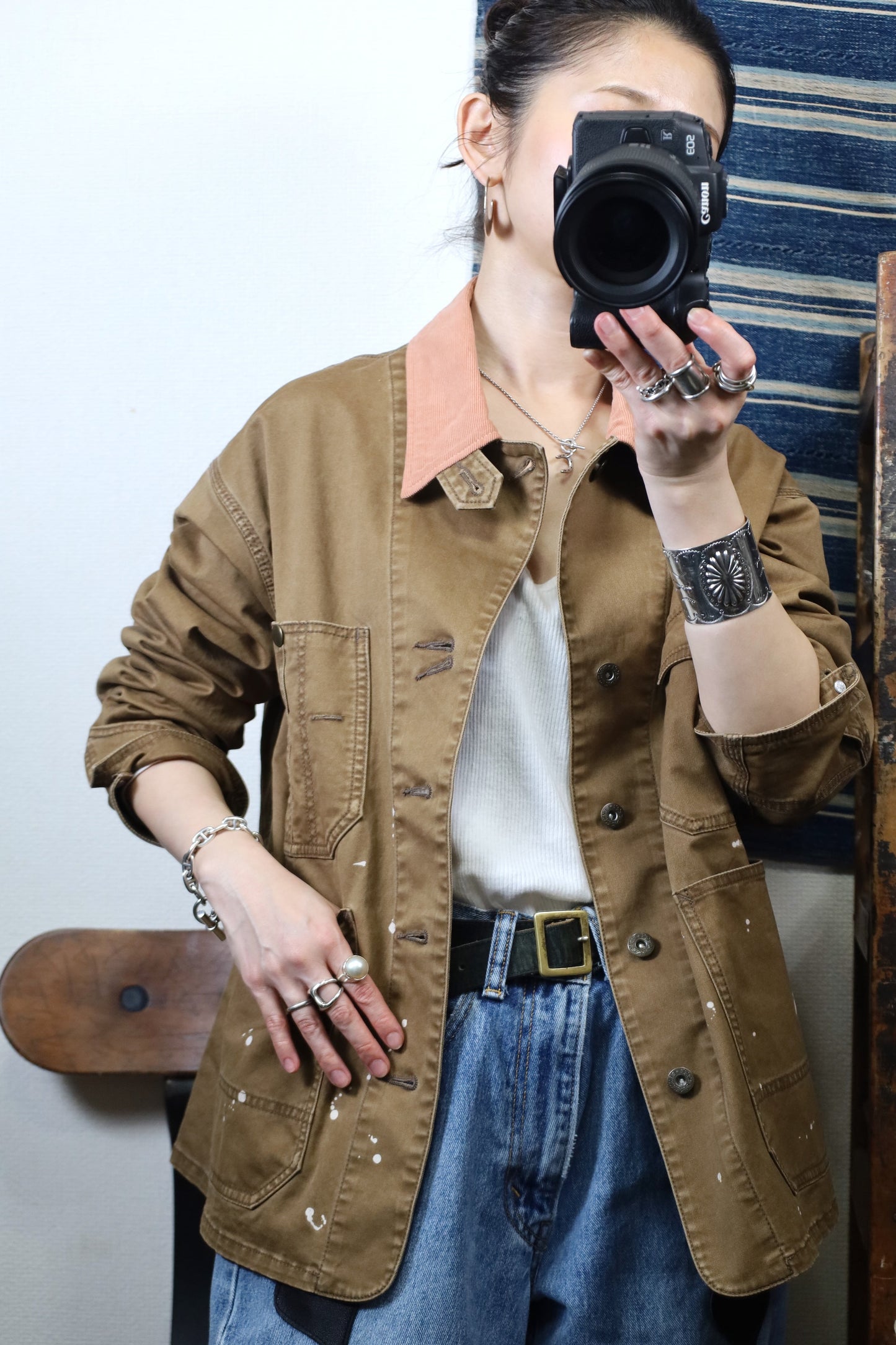 HOWIE Painted Coverall (brown)