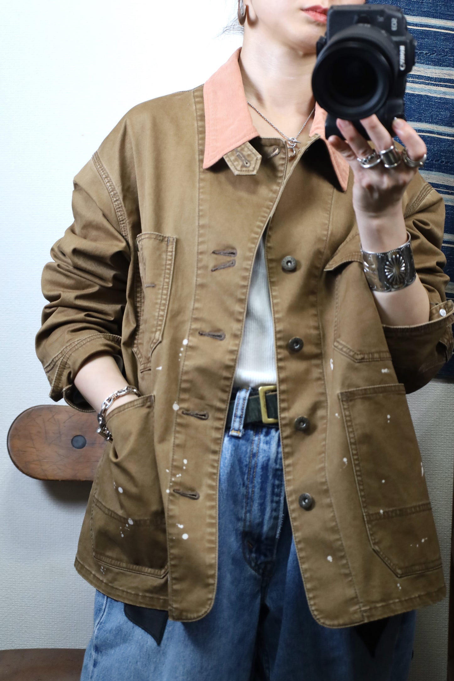 HOWIE Painted Coverall (brown)