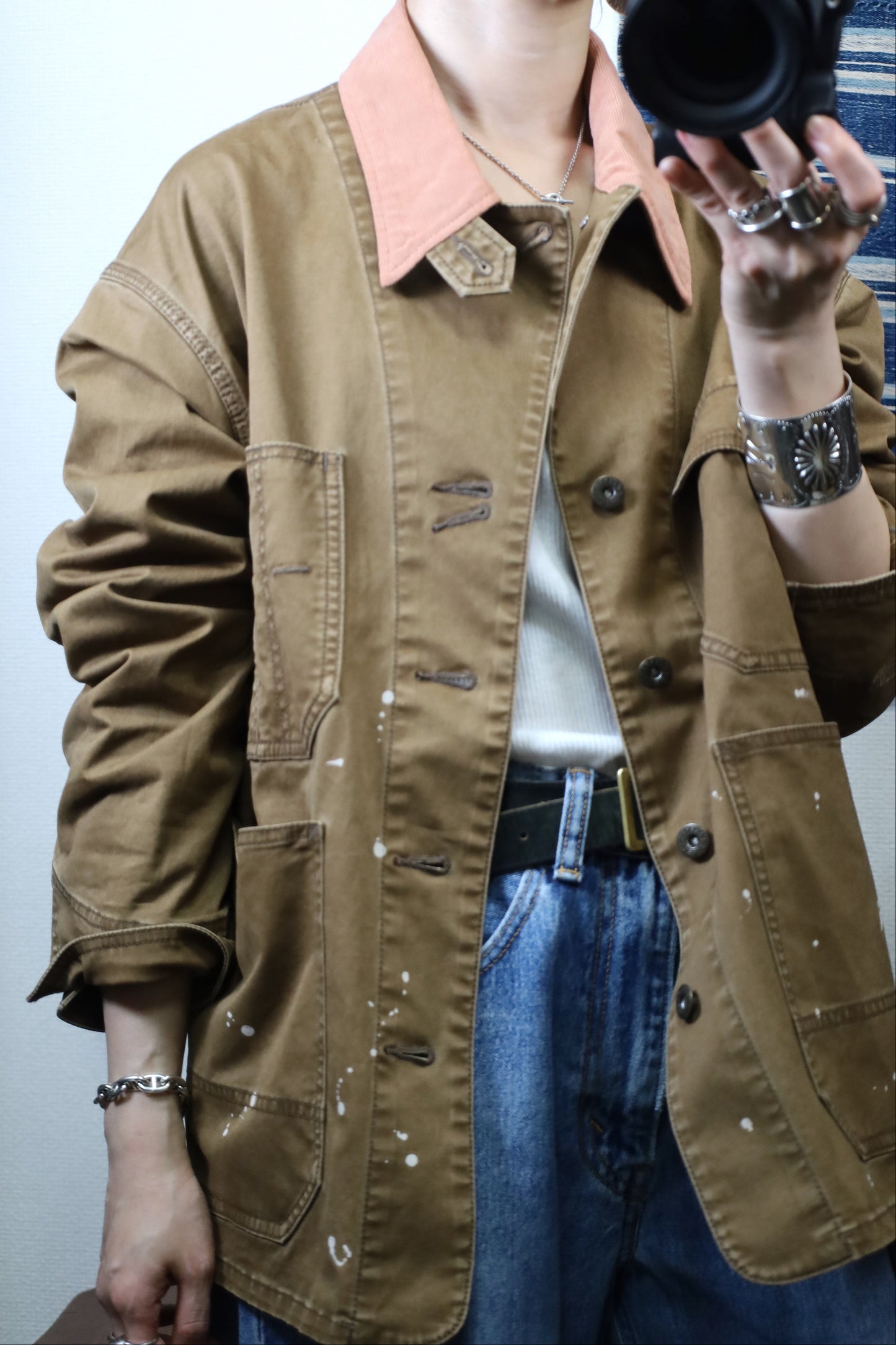 HOWIE Painted Coverall (brown)