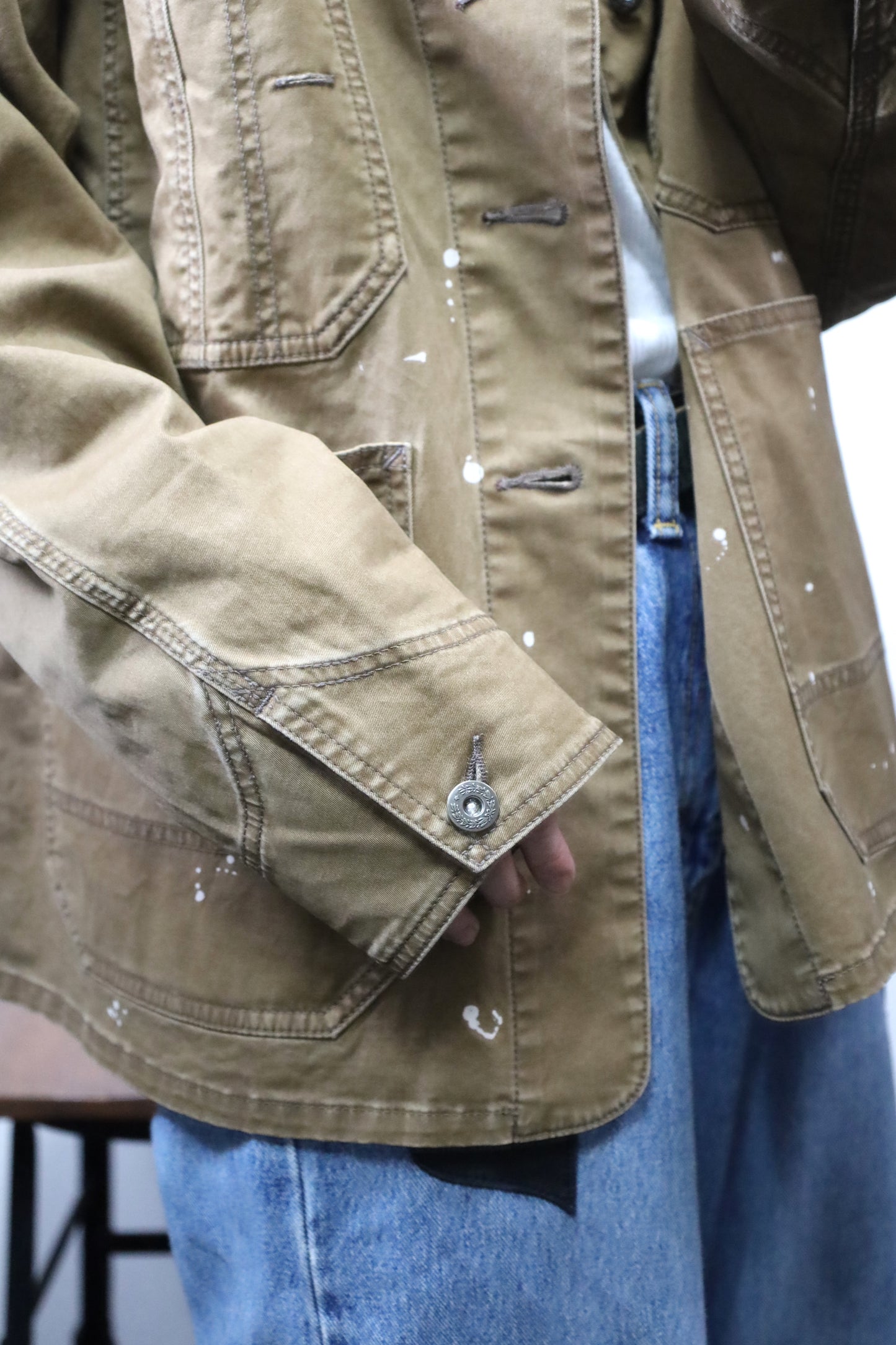 HOWIE Painted Coverall (brown)