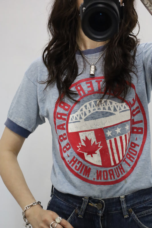 E305 / 1970's Champion Ringer tee