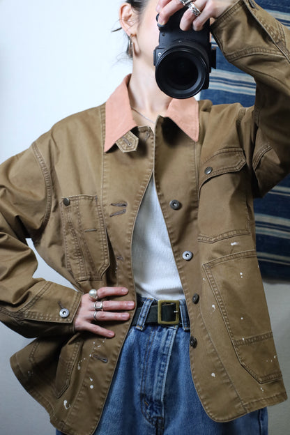 HOWIE Painted Coverall (brown)