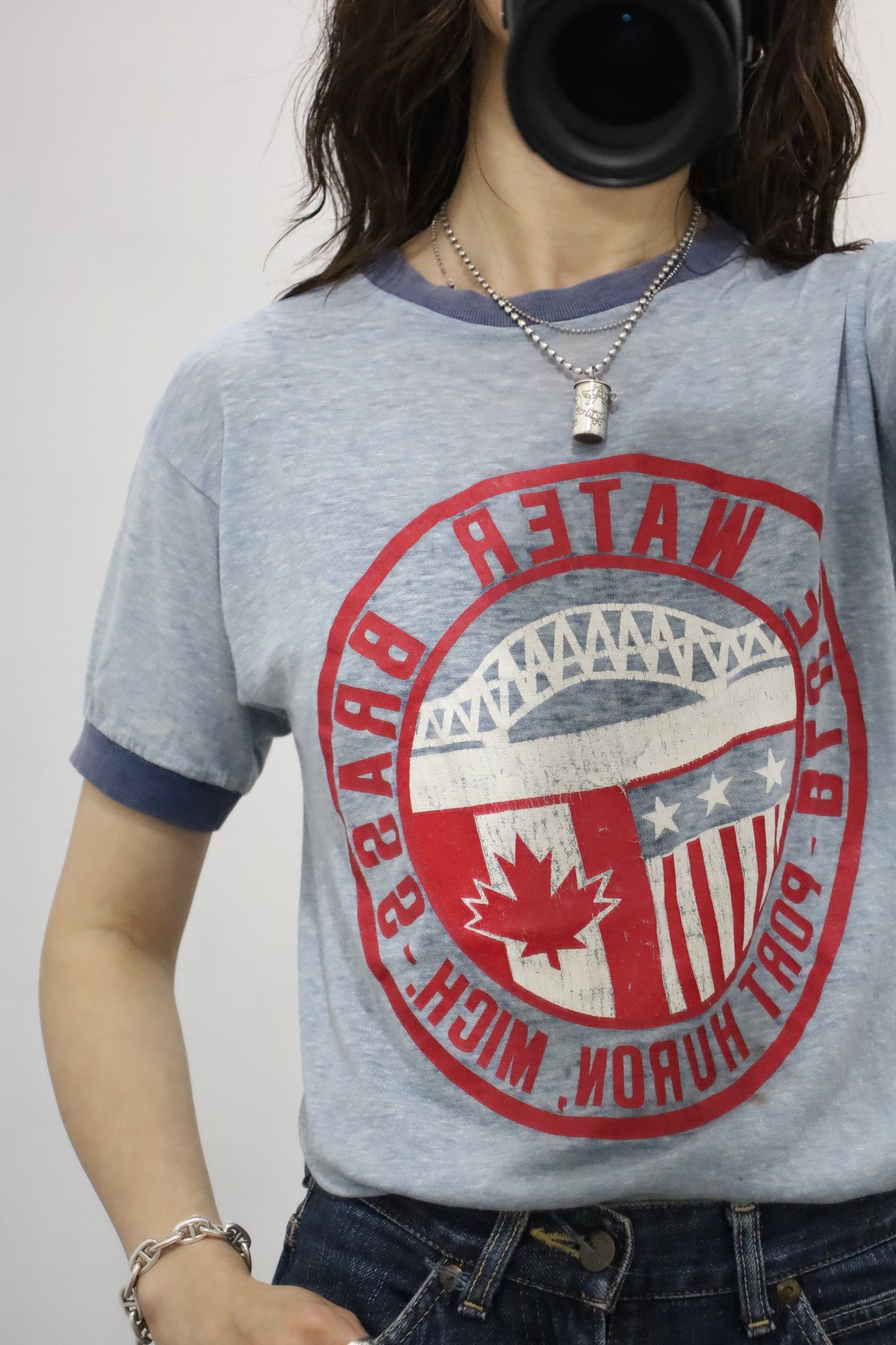 E305 / 1970's Champion Ringer tee