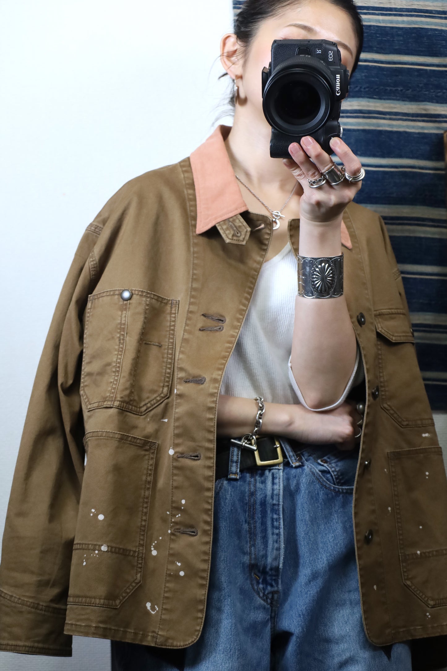 HOWIE Painted Coverall (brown)