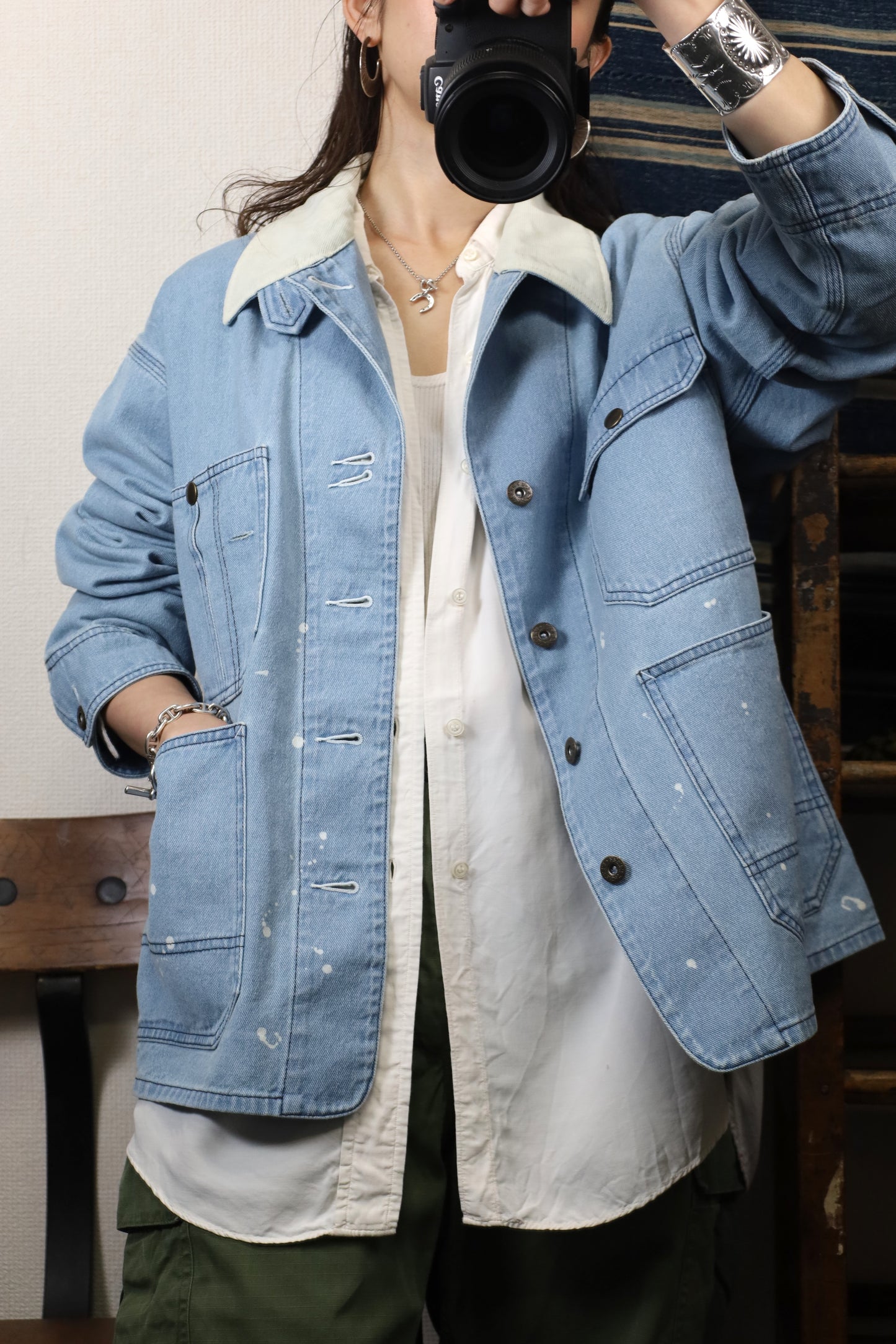 HOWIE Painted Coverall (Blue)